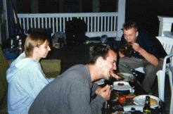 chris hanigan, mandy m, me