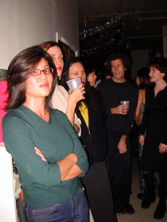 waiting in line