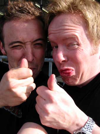 thumbs up + colin