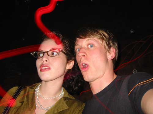 me + amanda