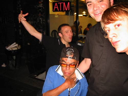 me + strangers