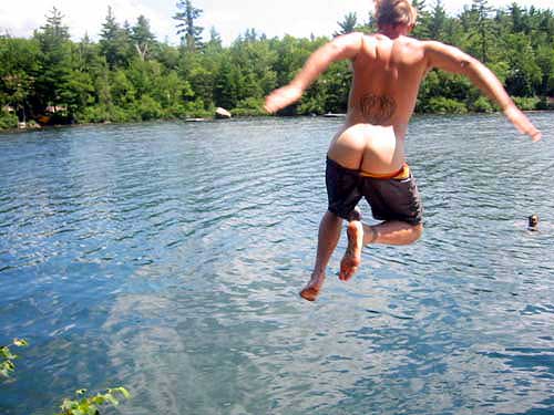 man ass