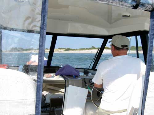 boat + dad