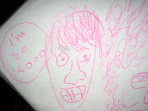 me + drawing