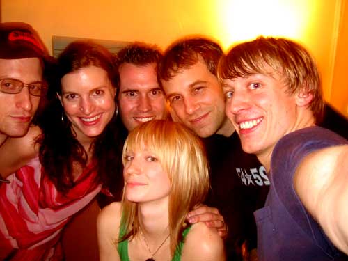 brian c, emma, mark bibbins, matty matt, me, nina