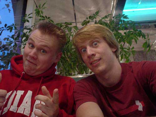 me + brett