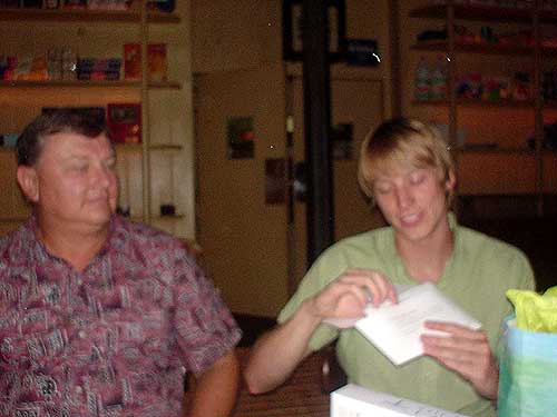 me + dad
