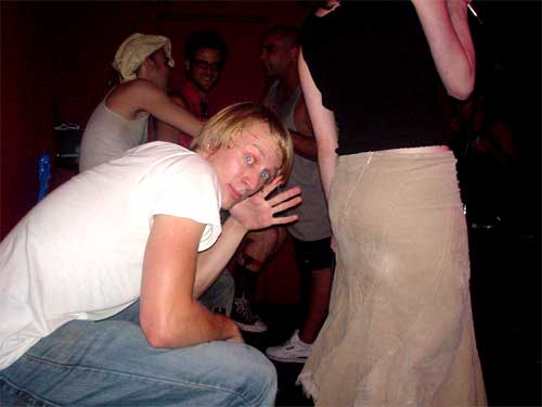 me + strangers
