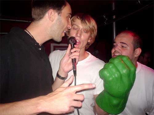hulk fist, jamie k, me
