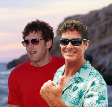 doppleganger + thumbs up