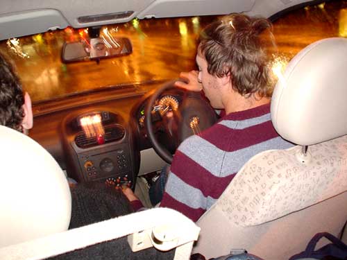 driving + grant
