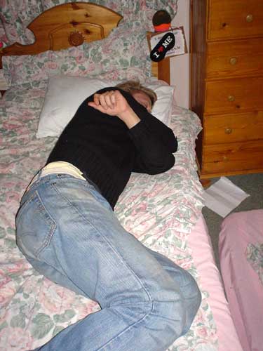 me + bed
