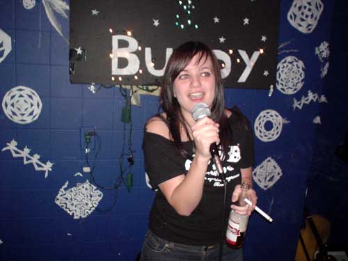 sarah + karaoke