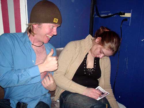strangers + passed out