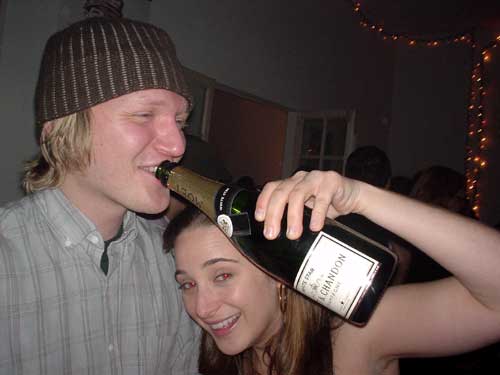 drink from the bottle