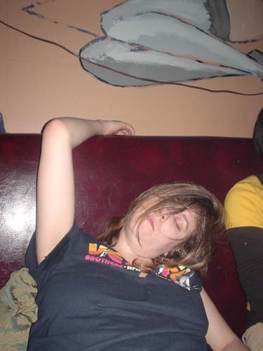 passed out