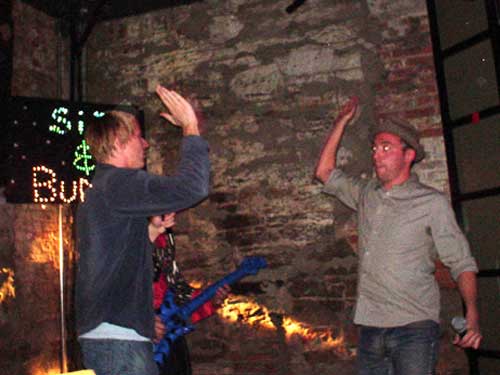 high five