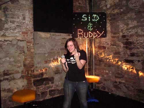 sarah + karaoke