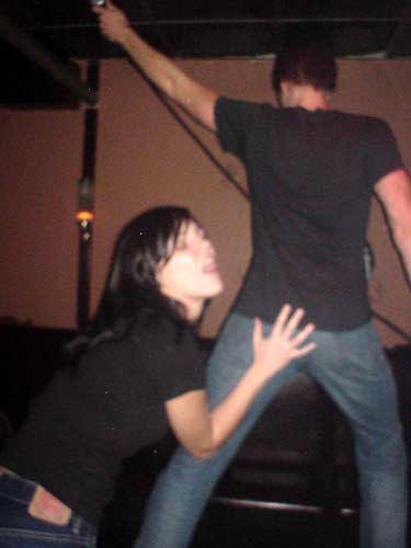 amber, me