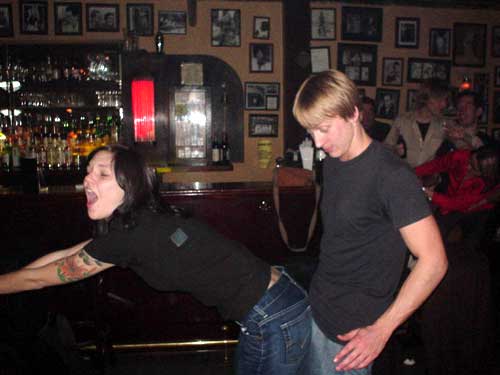 amber, me