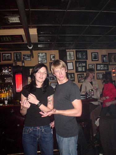 amber, me