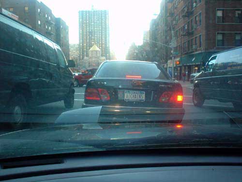 license plate
