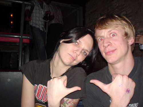 amber, me