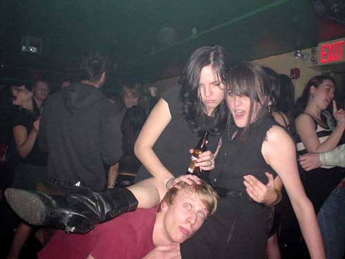 me + strangers