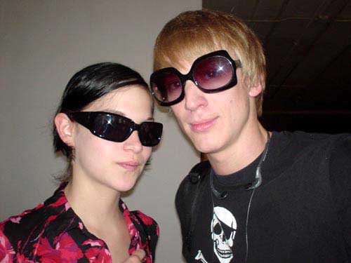 leigh, me