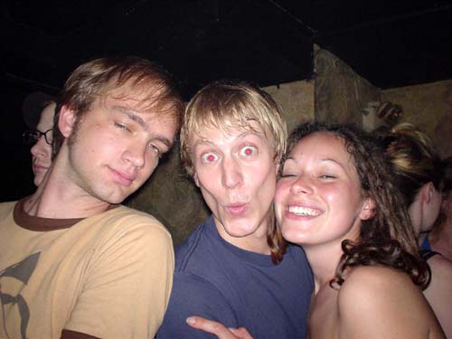 me + strangers
