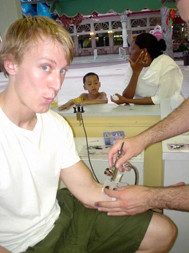 fake tattoo