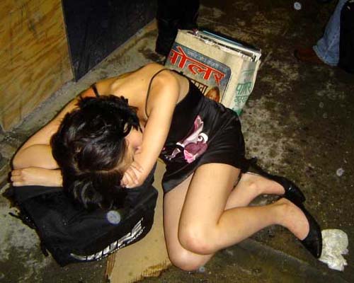 asleep + leigh