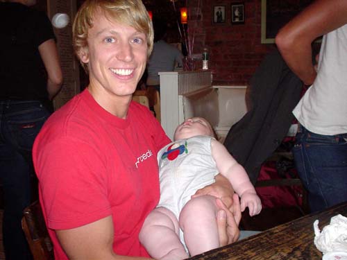 me + baby