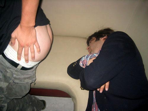 man ass