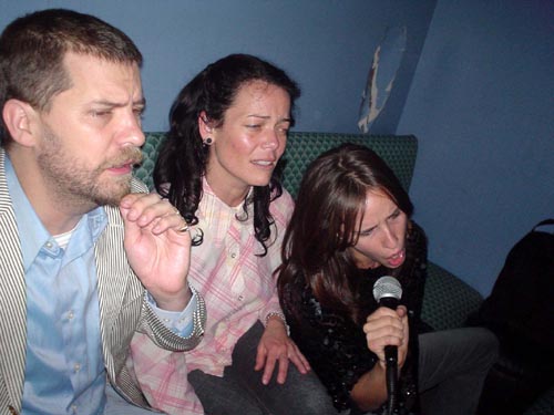 drunk + karaoke