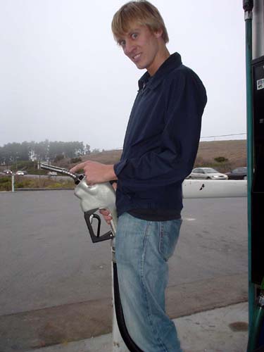 gas station