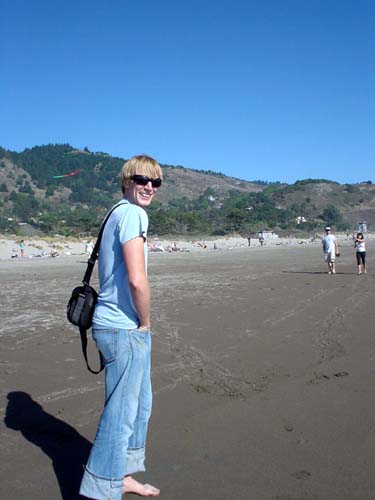 me + beach