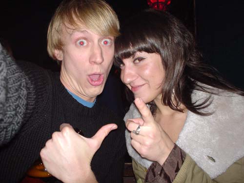 me + strangers