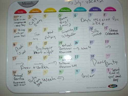 calendar
