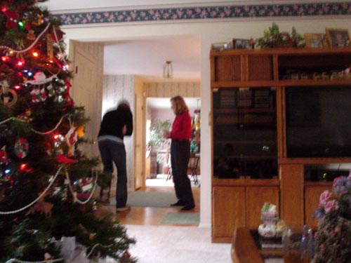 me + mom