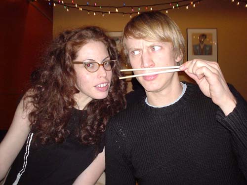 me + amanda