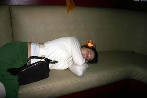 passed out