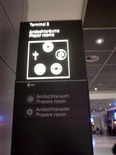 sign + airport