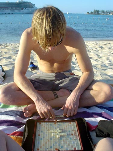 me + beach