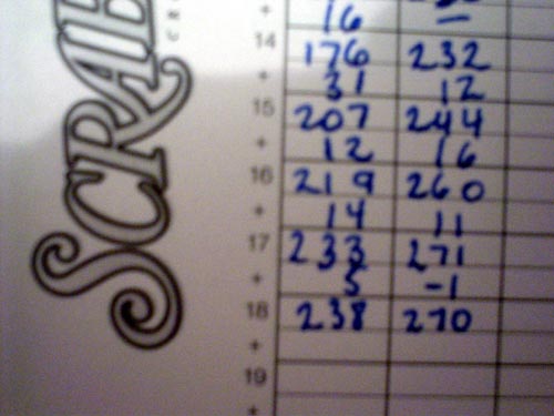 scrabble