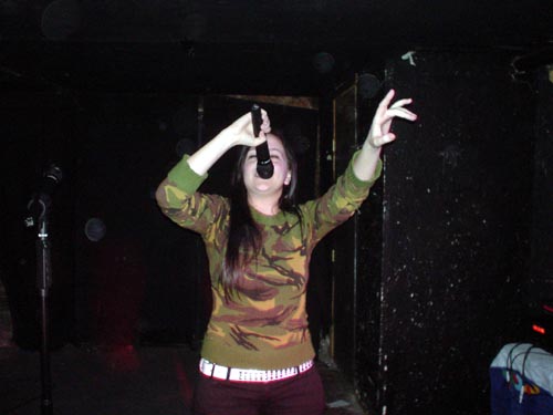 sarah + karaoke