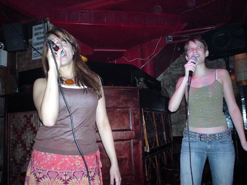 karaoke + meredith