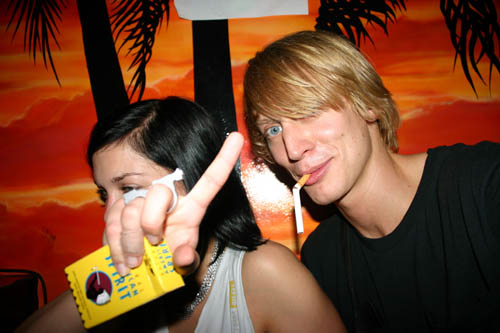 leigh, me