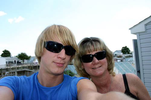 me + sunglasses
