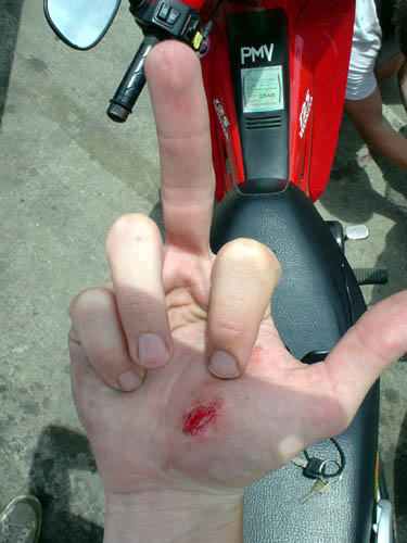 cut